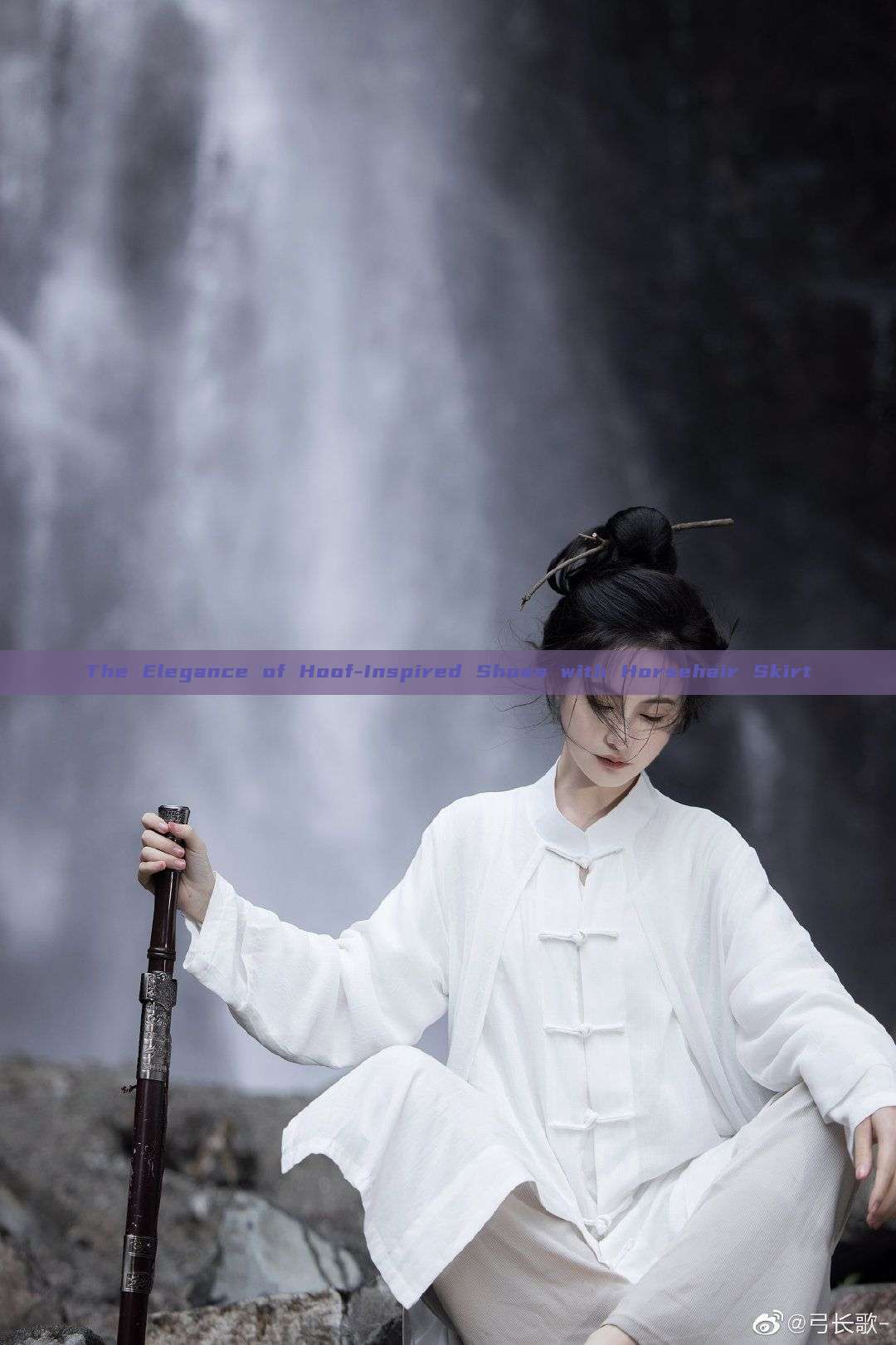 The Elegance of Hoof-Inspired Shoes with Horsehair Skirt