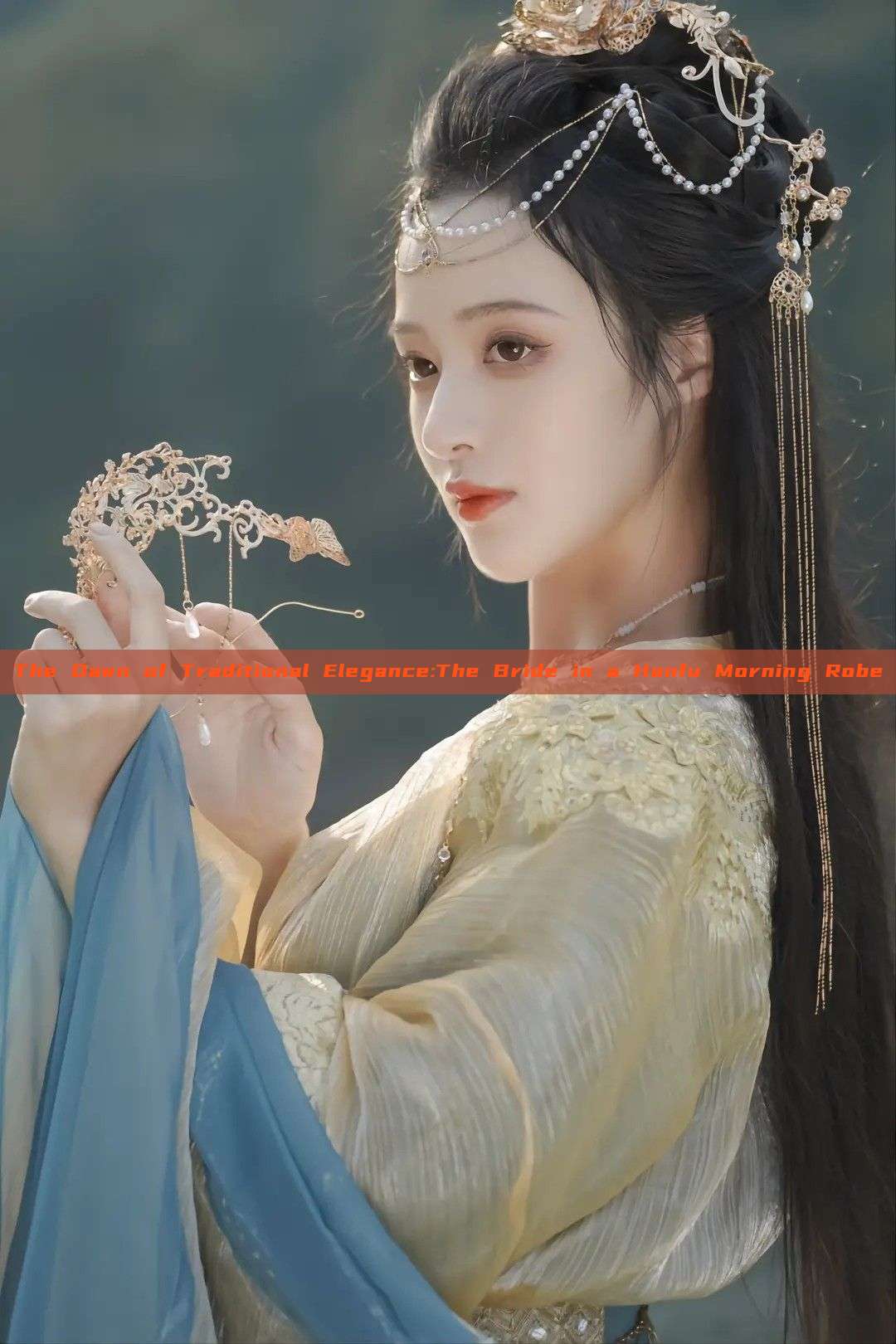 The Dawn of Traditional Elegance:The Bride in a Hanfu Morning Robe
