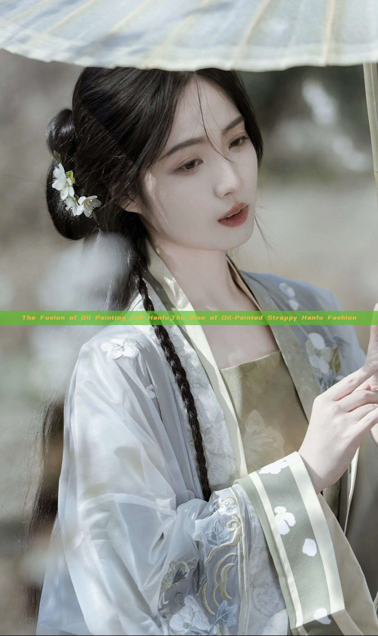 The Fusion of Oil Painting and Hanfu:The Rise of Oil-Painted Strappy Hanfu Fashion