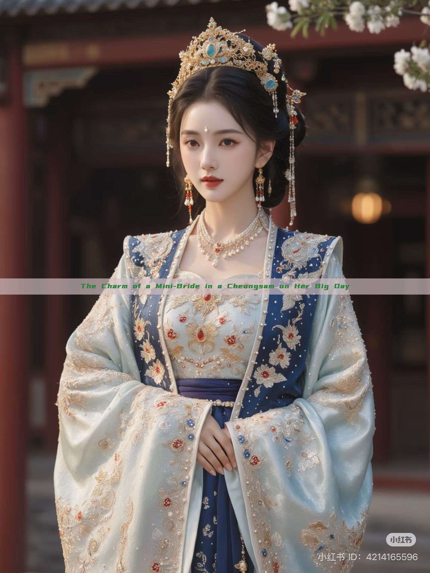The Charm of a Mini-Bride in a Cheongsam on Her Big Day The Charm of a Mini-Bride in a Cheongsam on Her Big Day