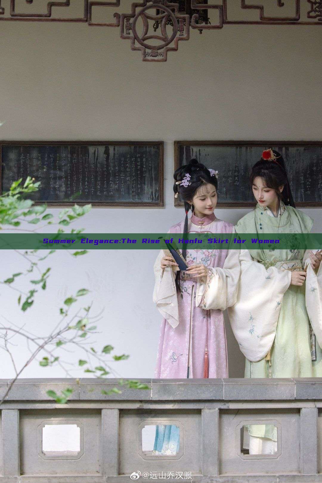 Summer Elegance:The Rise of Hanfu Skirt for Women