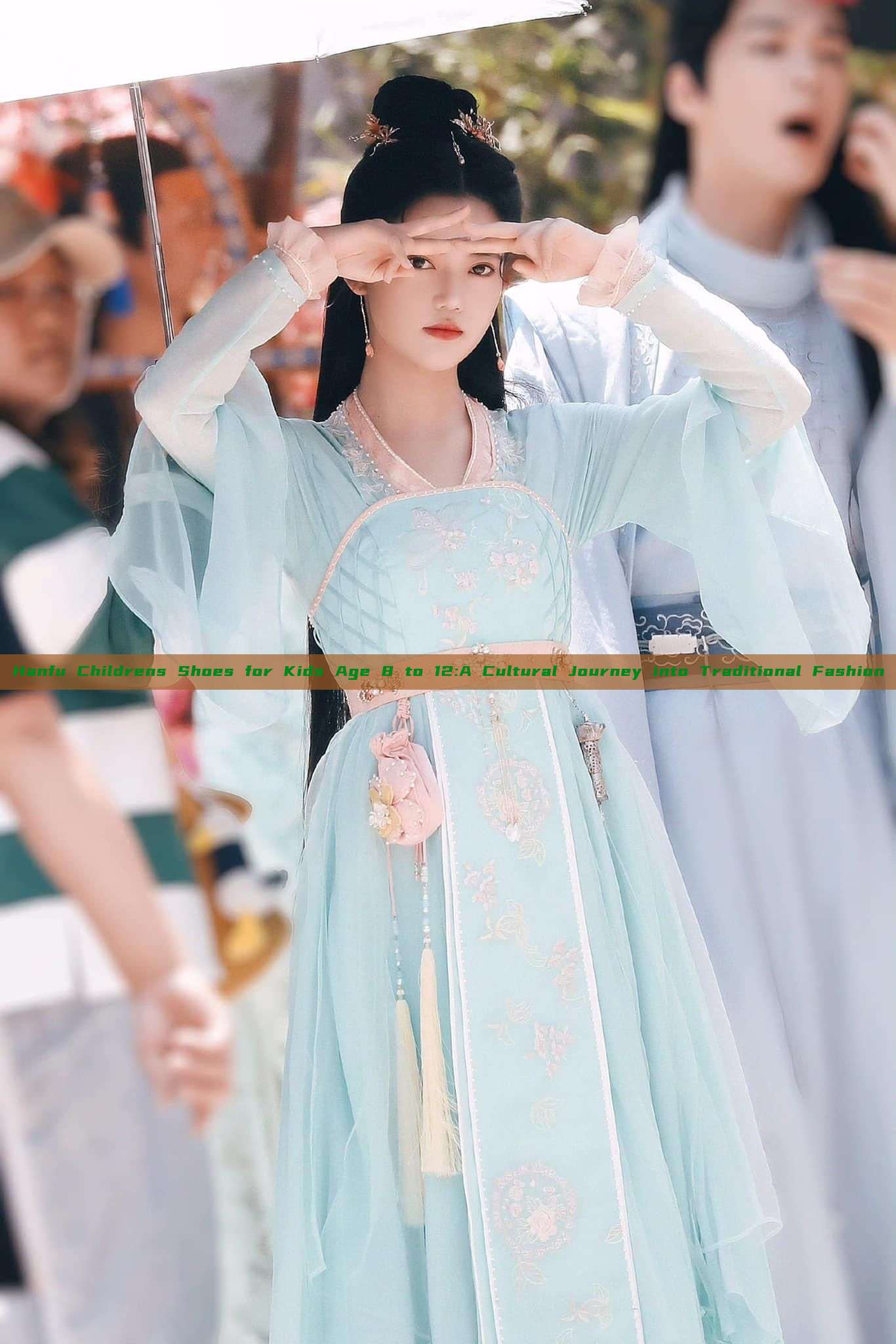 Hanfu Childrens Shoes for Kids Age 8 to 12:A Cultural Journey into Traditional Fashion
