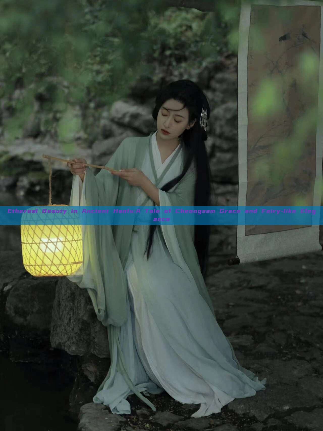 Ethereal Beauty in Ancient Hanfu:A Tale of Cheongsam Grace and Fairy-like Elegance