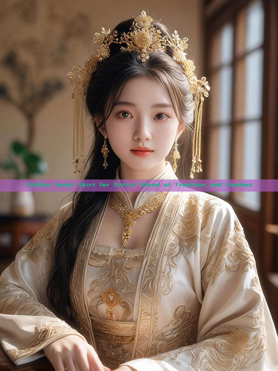 Chiffon Hanfu Skirt for Girls:A Blend of Tradition and Fashion Chiffon Hanfu Skirt for Girls:A Blend of Tradition and Fashion