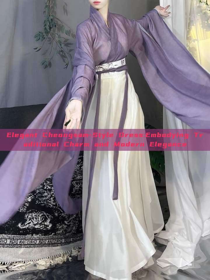 Elegant Cheongsam-Style Dress:Embodying Traditional Charm and Modern Elegance Elegant Cheongsam-Style Dress:Embodying Traditional Charm and Modern Elegance