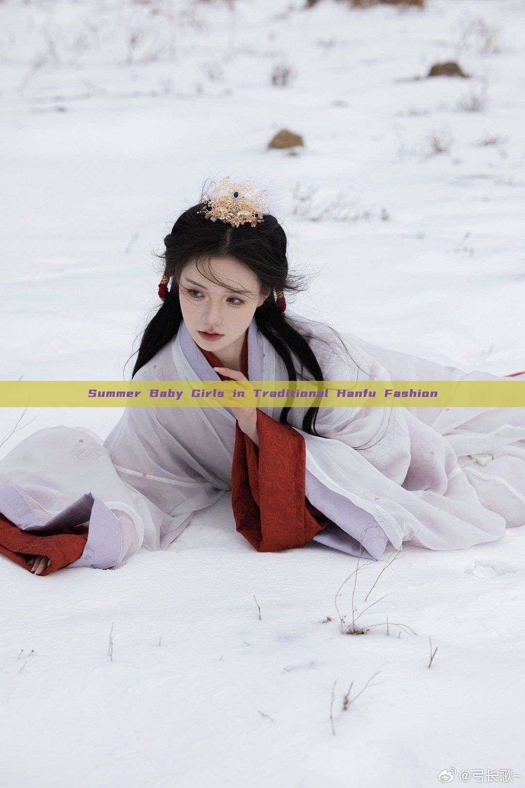 Summer Baby Girls in Traditional Hanfu Fashion