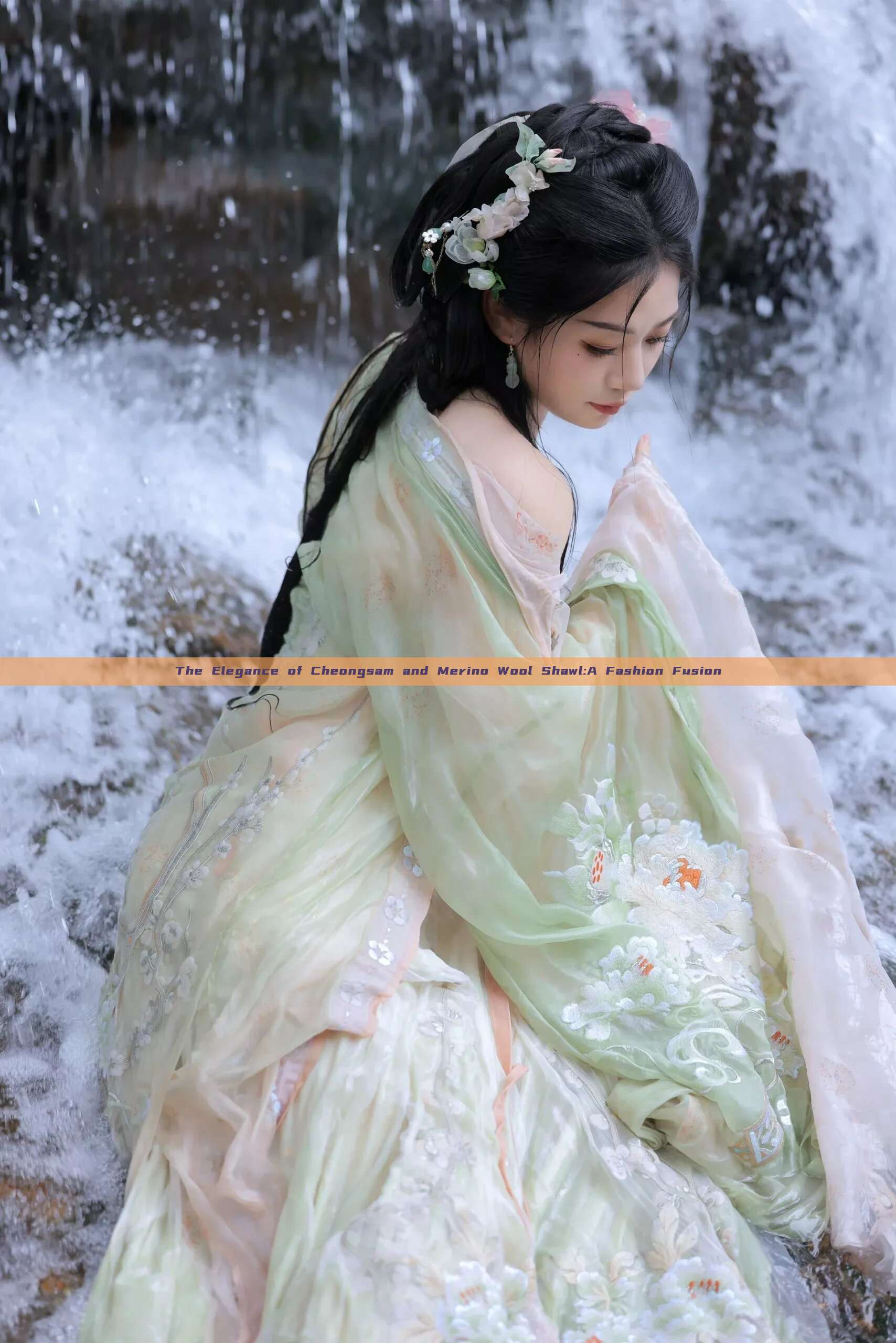 The Elegance of Cheongsam and Merino Wool Shawl:A Fashion Fusion
