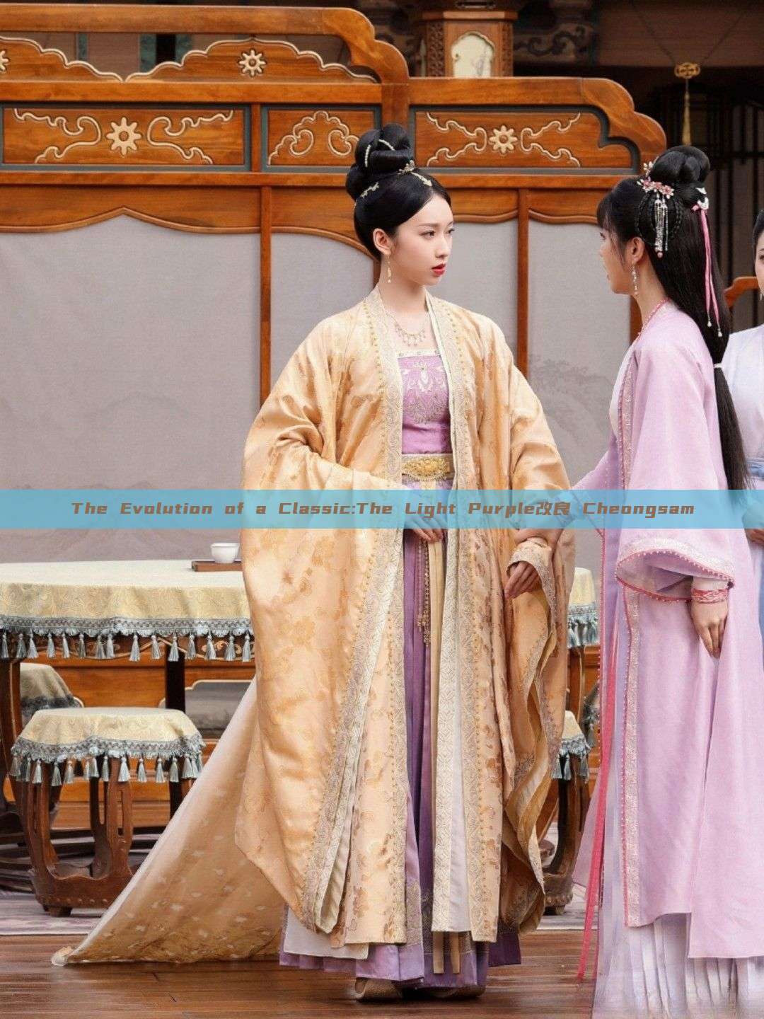 The Evolution of a Classic:The Light Purple改良 Cheongsam The Evolution of a Classic:The Light Purple改良 Cheongsam