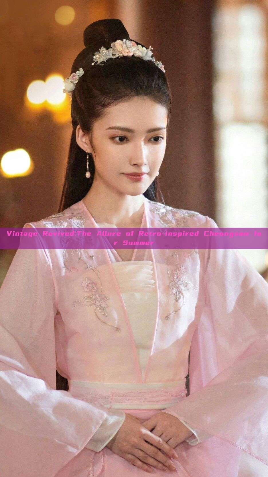 Vintage Revived:The Allure of Retro-Inspired Cheongsam for Summer