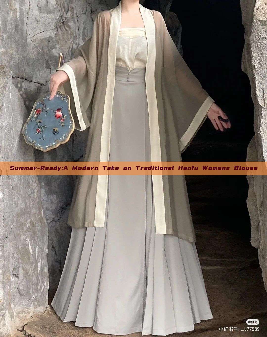 Summer-Ready:A Modern Take on Traditional Hanfu Womens Blouse
