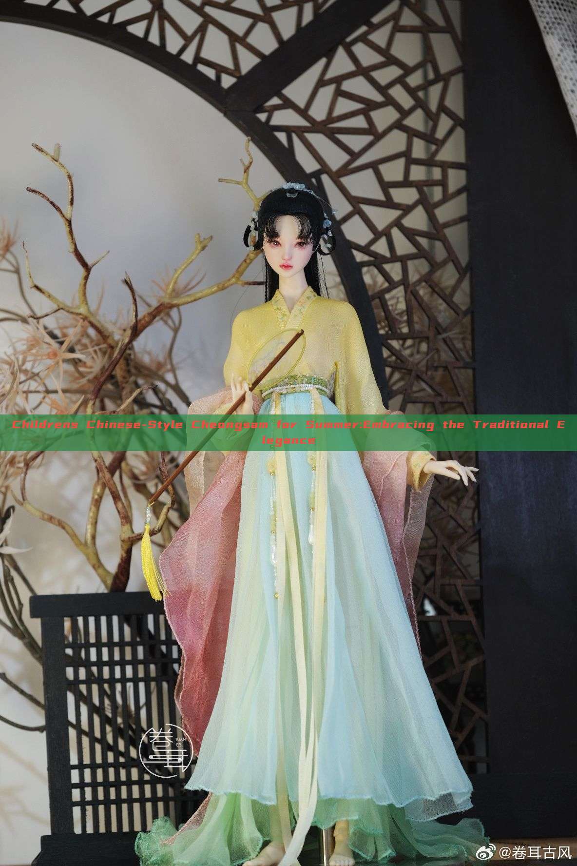 Childrens Chinese-Style Cheongsam for Summer:Embracing the Traditional Elegance
