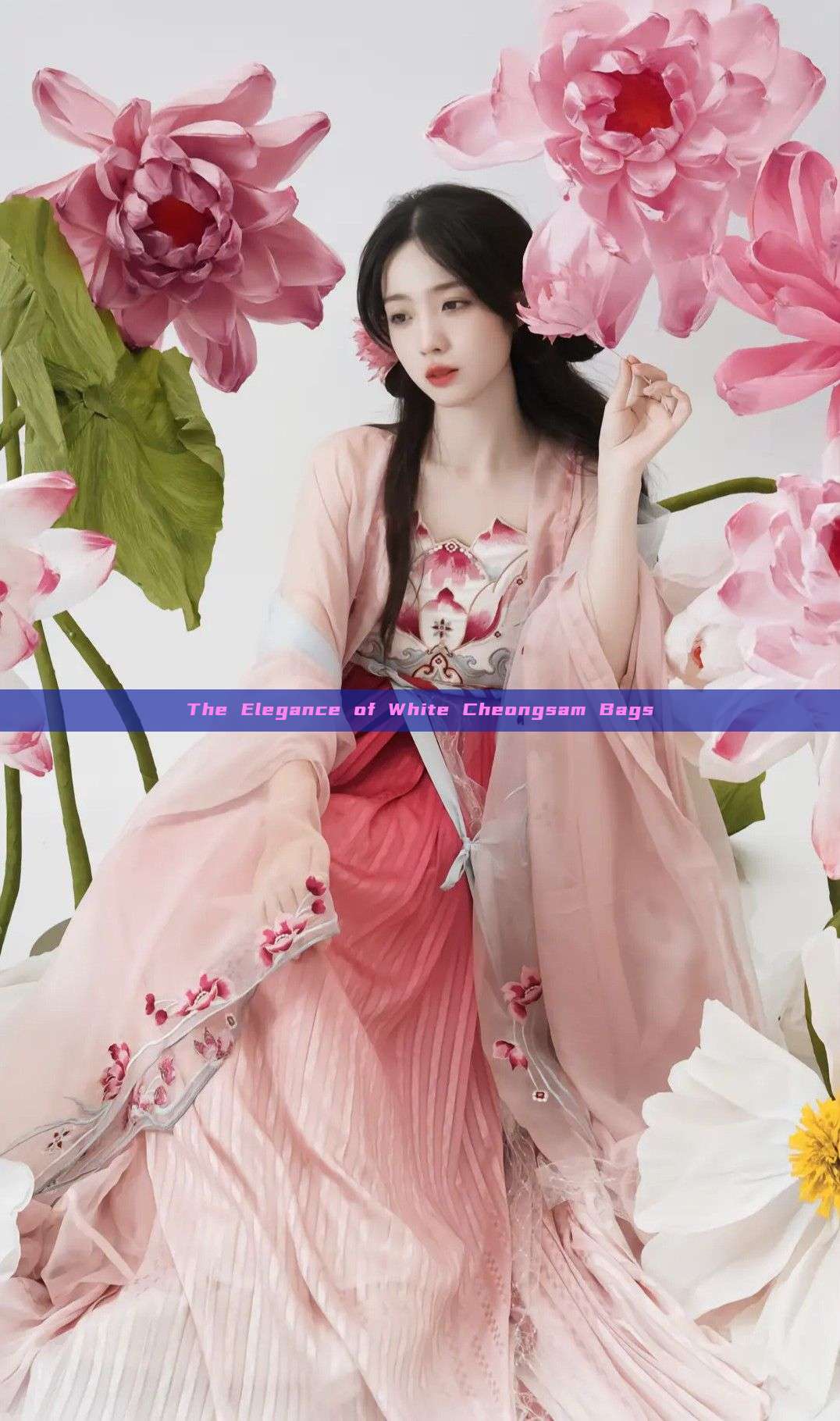 The Elegance of White Cheongsam Bags