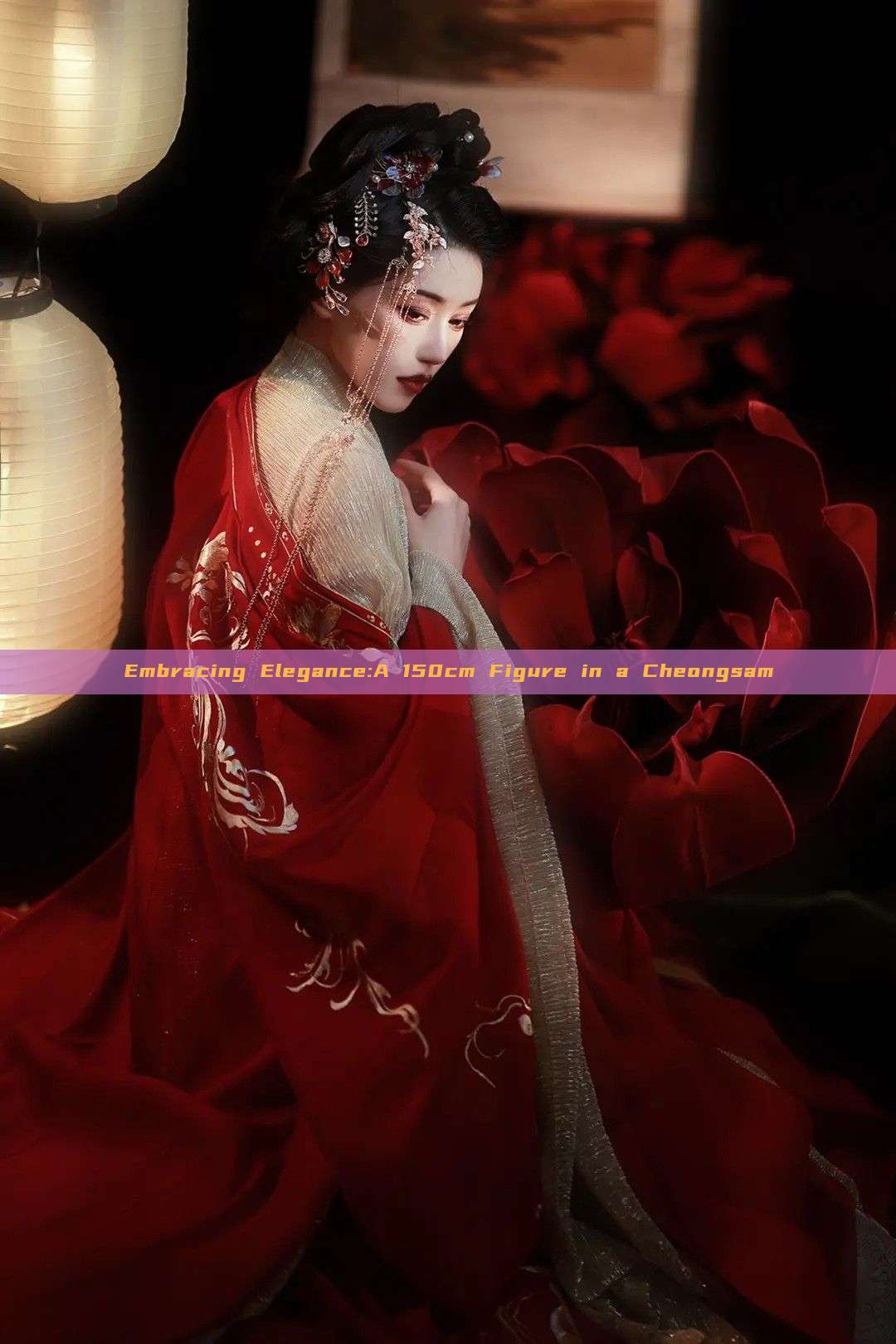 Embracing Elegance:A 150cm Figure in a Cheongsam Embracing Elegance:A 150cm Figure in a Cheongsam