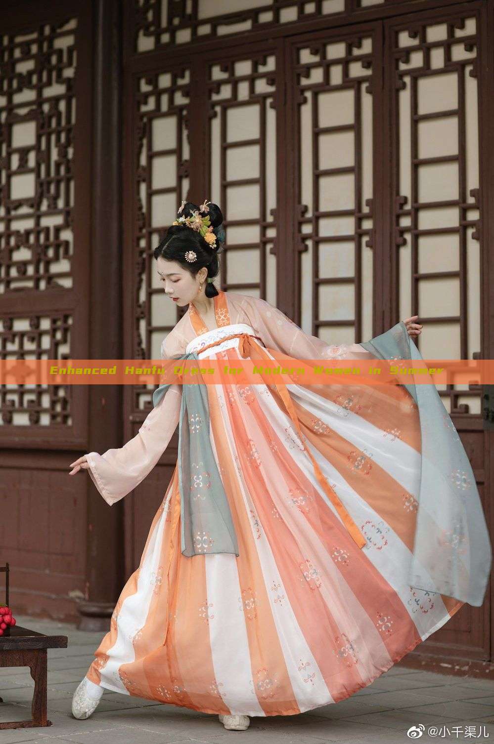 Enhanced Hanfu Dress for Modern Women in Summer Enhanced Hanfu Dress for Modern Women in Summer