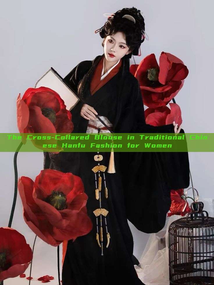 The Cross-Collared Blouse in Traditional Chinese Hanfu Fashion for Women
