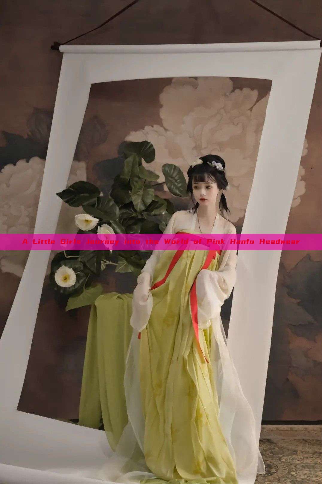 A Little Girls Journey into the World of Pink Hanfu Headwear A Little Girls Journey into the World of Pink Hanfu Headwear
