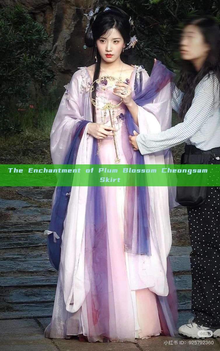 The Enchantment of Plum Blossom Cheongsam Skirt