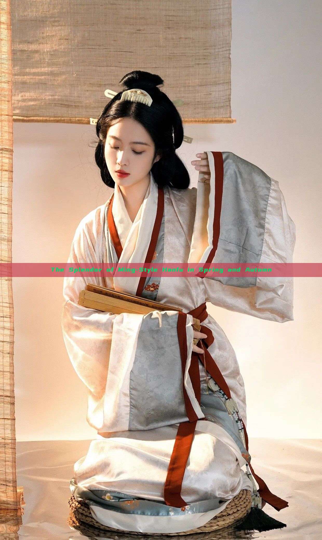 The Splendor of Ming-Style Hanfu in Spring and Autumn The Splendor of Ming-Style Hanfu in Spring and Autumn