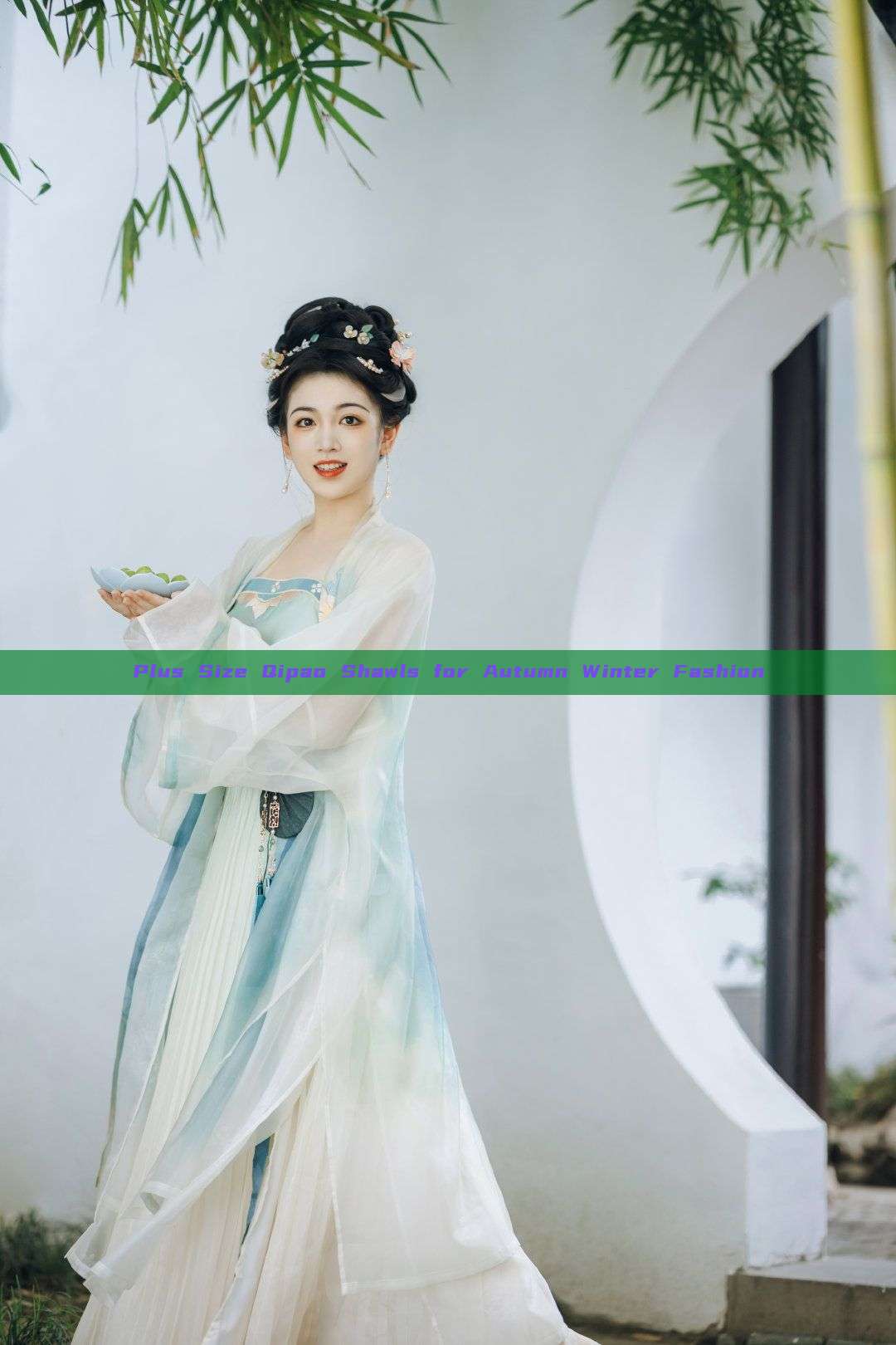 Plus Size Qipao Shawls for Autumn Winter Fashion