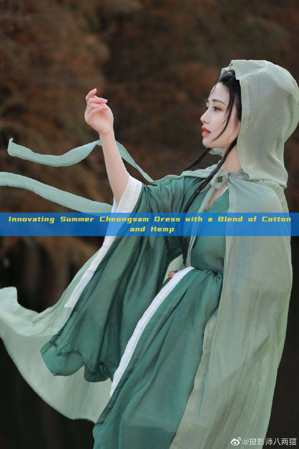 Innovating Summer Cheongsam Dress with a Blend of Cotton and Hemp Innovating Summer Cheongsam Dress with a Blend of Cotton and Hemp