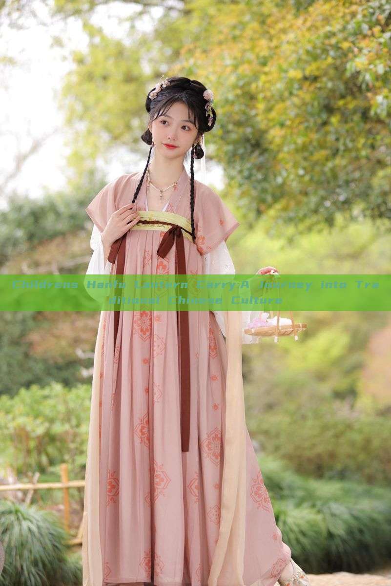 Childrens Hanfu Lantern Carry:A Journey into Traditional Chinese Culture