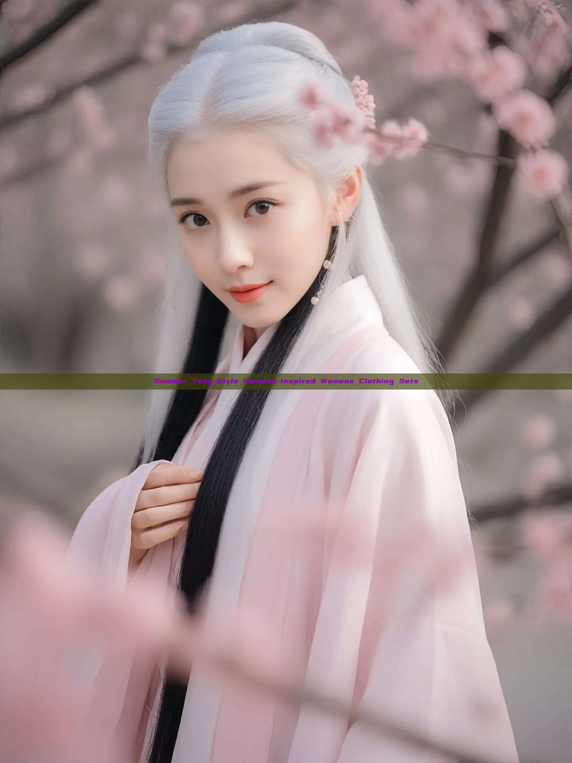 Summer Tang-Style Chinese-Inspired Womens Clothing Sets Summer Tang-Style Chinese-Inspired Womens Clothing Sets