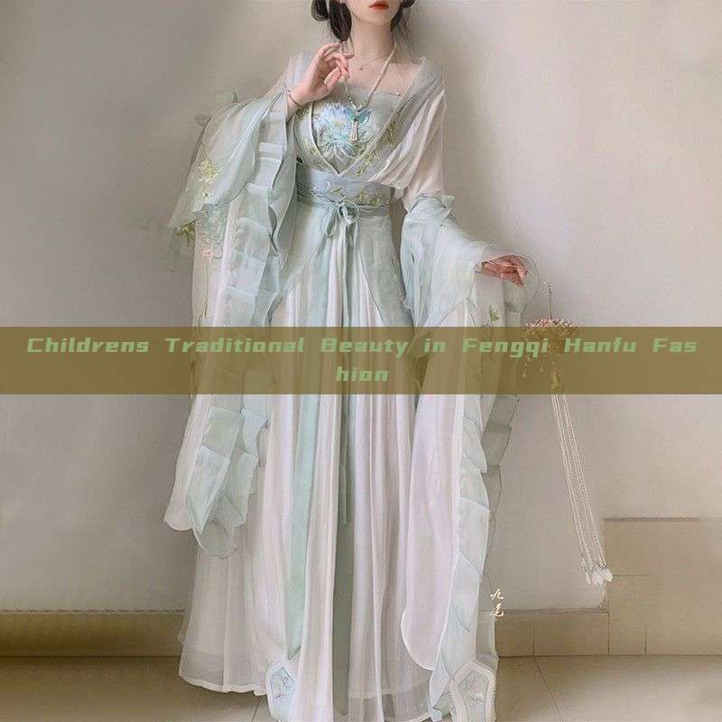 Childrens Traditional Beauty in Fengqi Hanfu Fashion Childrens Traditional Beauty in Fengqi Hanfu Fashion
