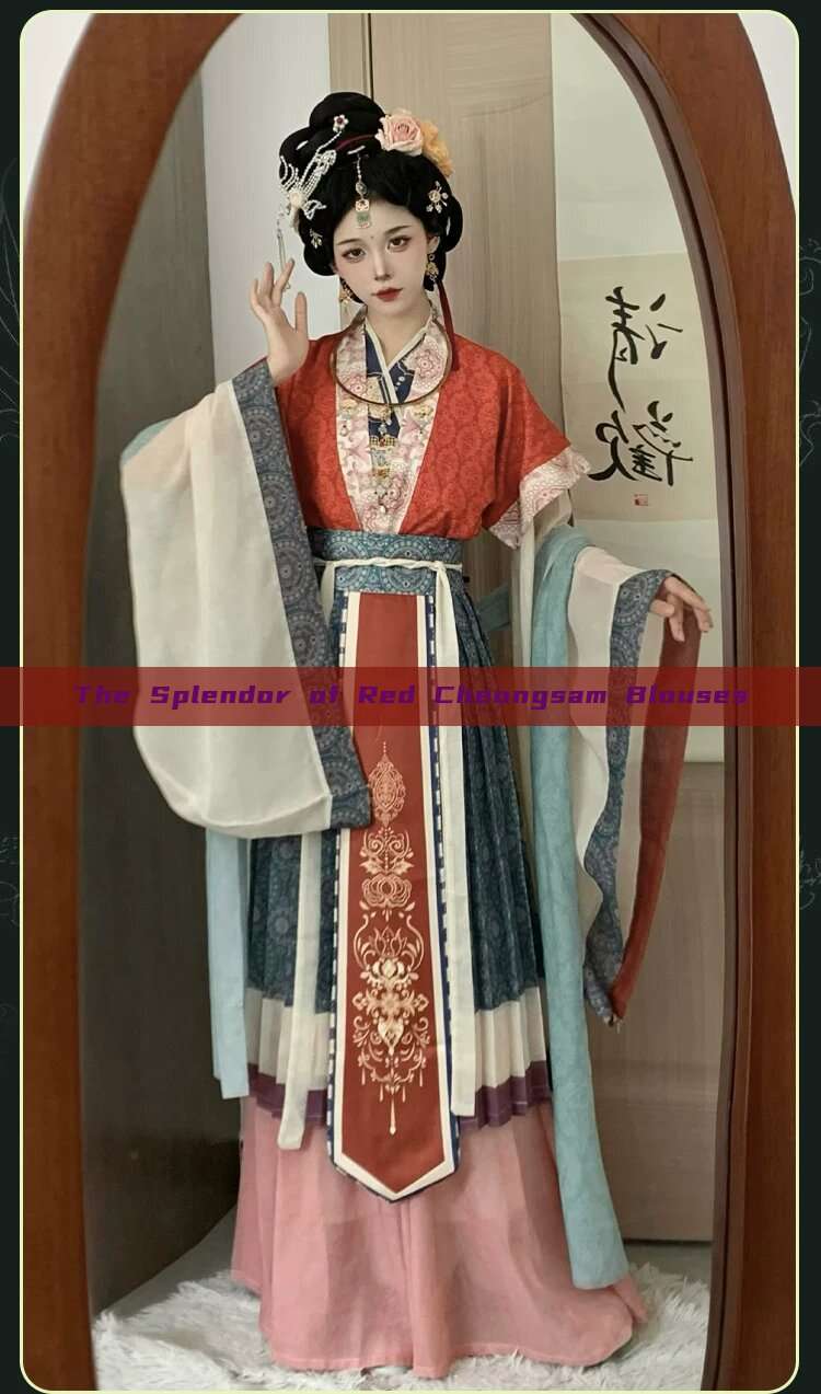 The Splendor of Red Cheongsam Blouses
