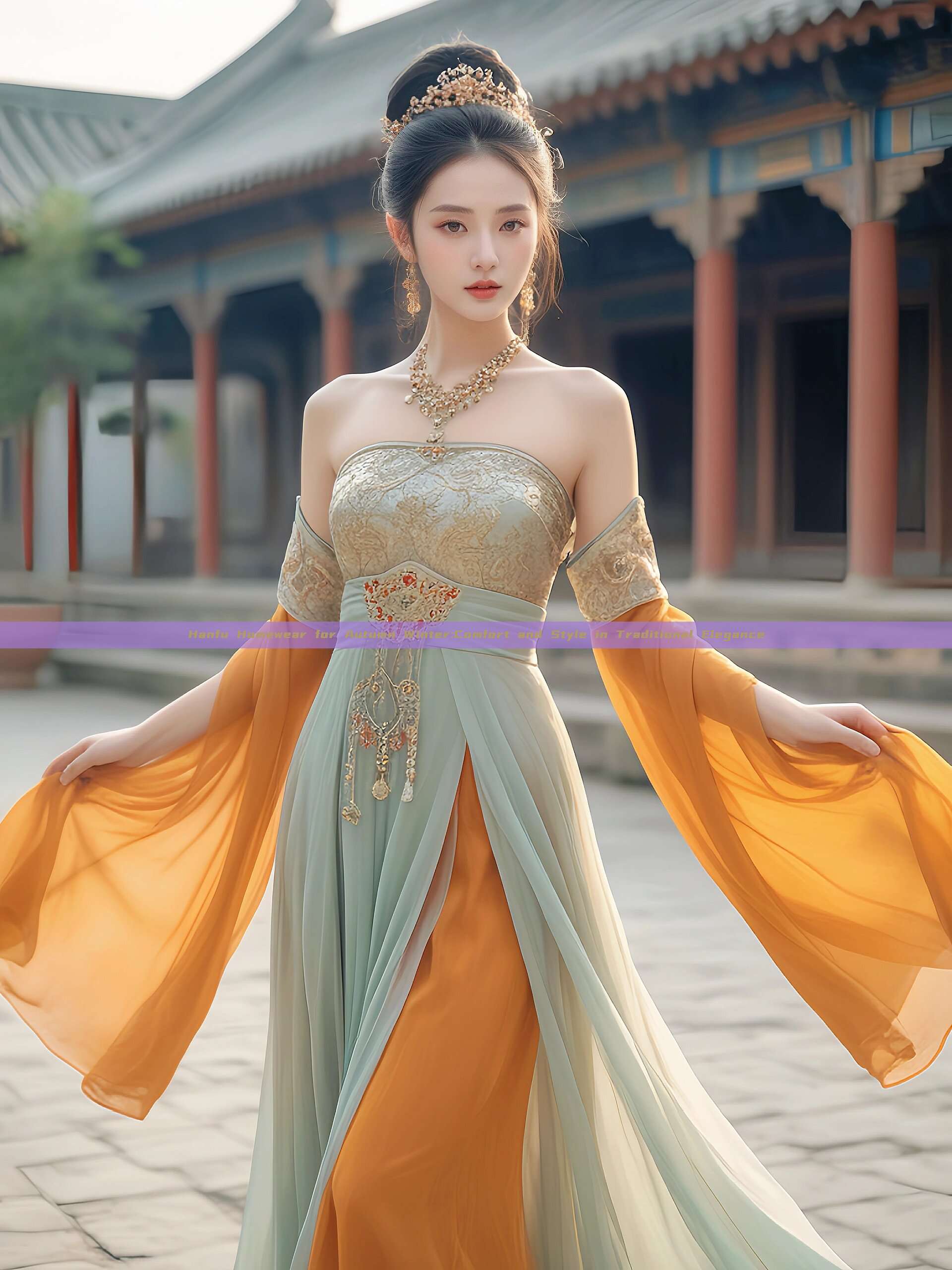Hanfu Homewear for Autumn Winter:Comfort and Style in Traditional Elegance Hanfu Homewear for Autumn Winter:Comfort and Style in Traditional Elegance