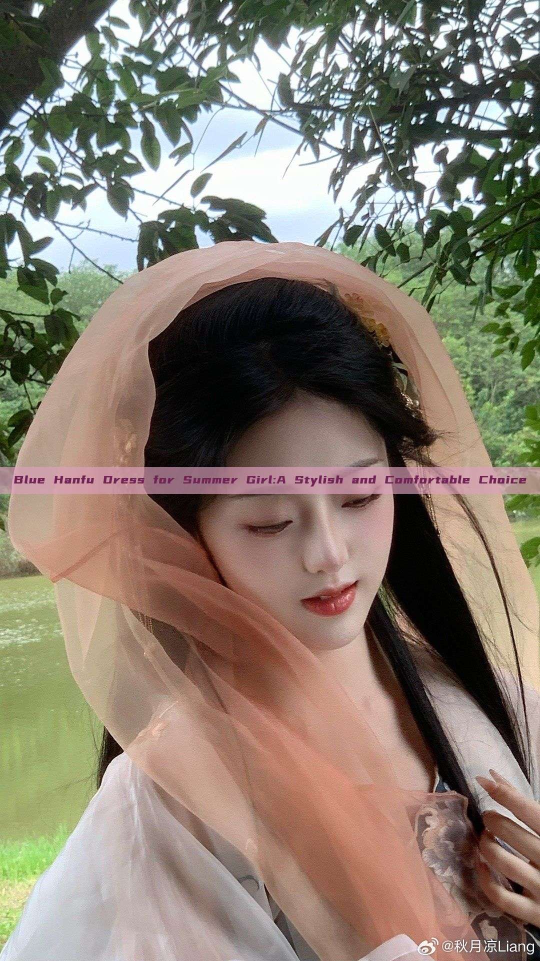 Blue Hanfu Dress for Summer Girl:A Stylish and Comfortable Choice Blue Hanfu Dress for Summer Girl:A Stylish and Comfortable Choice