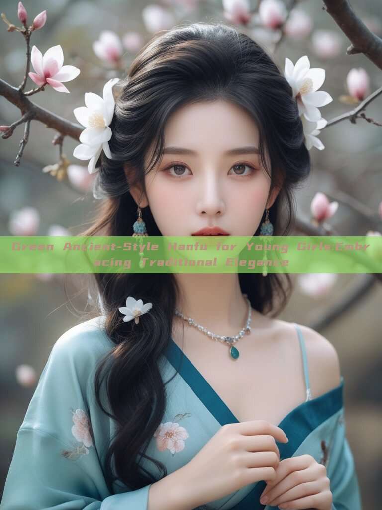 Green Ancient-Style Hanfu for Young Girls:Embracing Traditional Elegance Green Ancient-Style Hanfu for Young Girls:Embracing Traditional Elegance