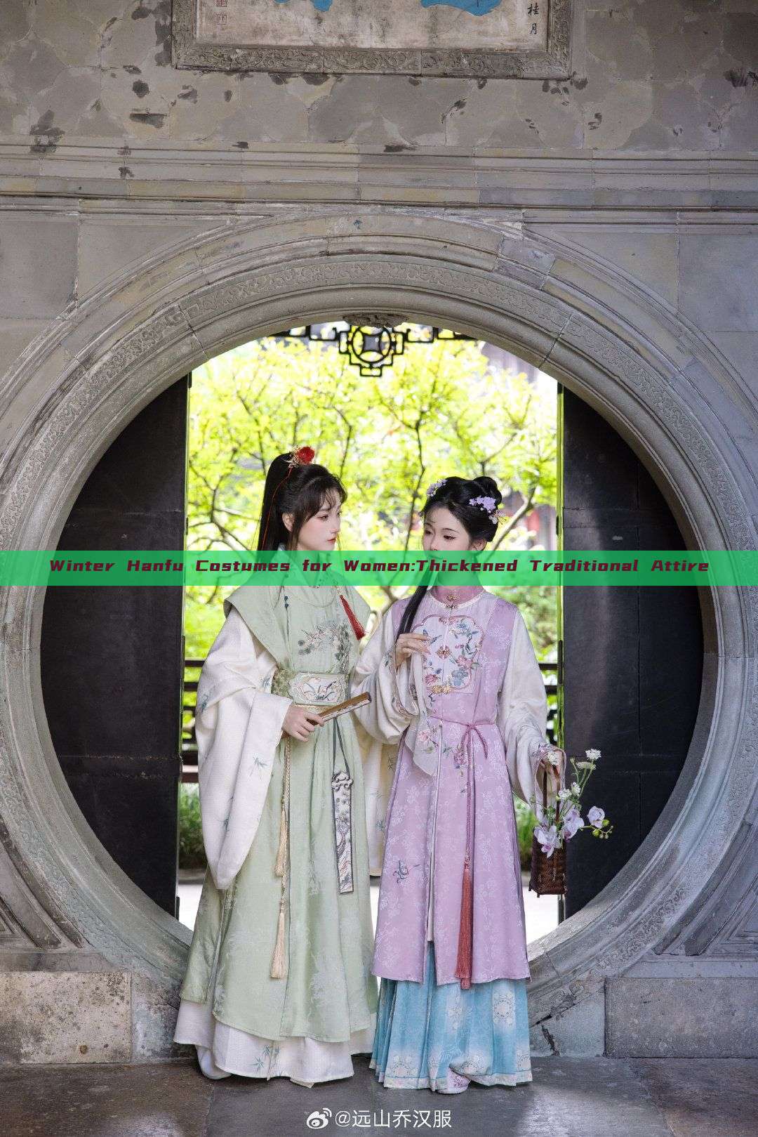 Winter Hanfu Costumes for Women:Thickened Traditional Attire Winter Hanfu Costumes for Women:Thickened Traditional Attire