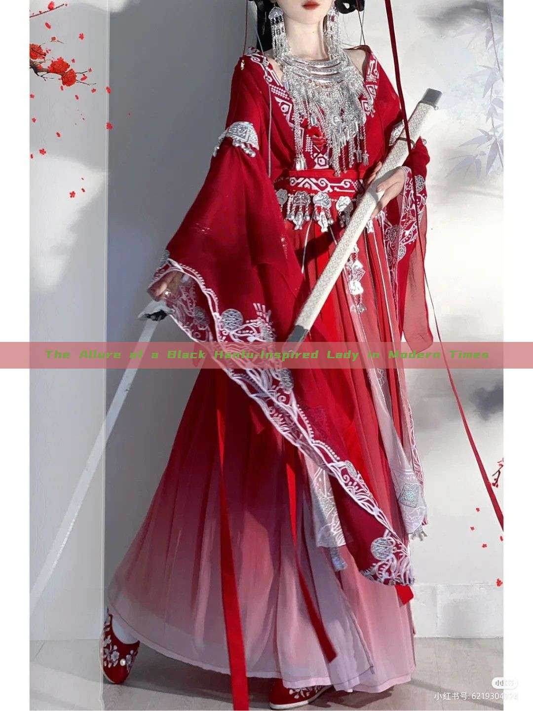 The Allure of a Black Hanfu-Inspired Lady in Modern Times