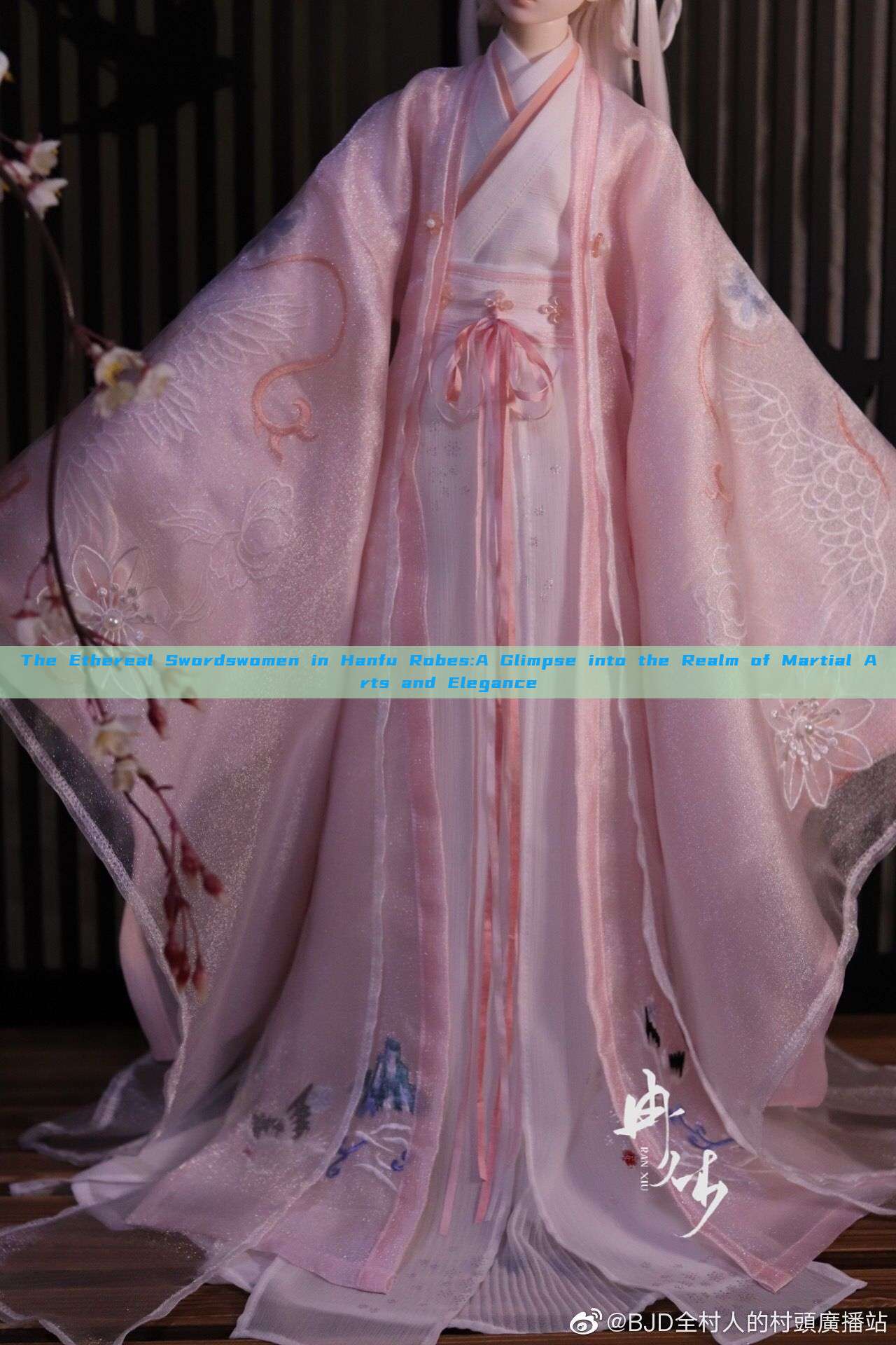 The Ethereal Swordswomen in Hanfu Robes:A Glimpse into the Realm of Martial Arts and Elegance