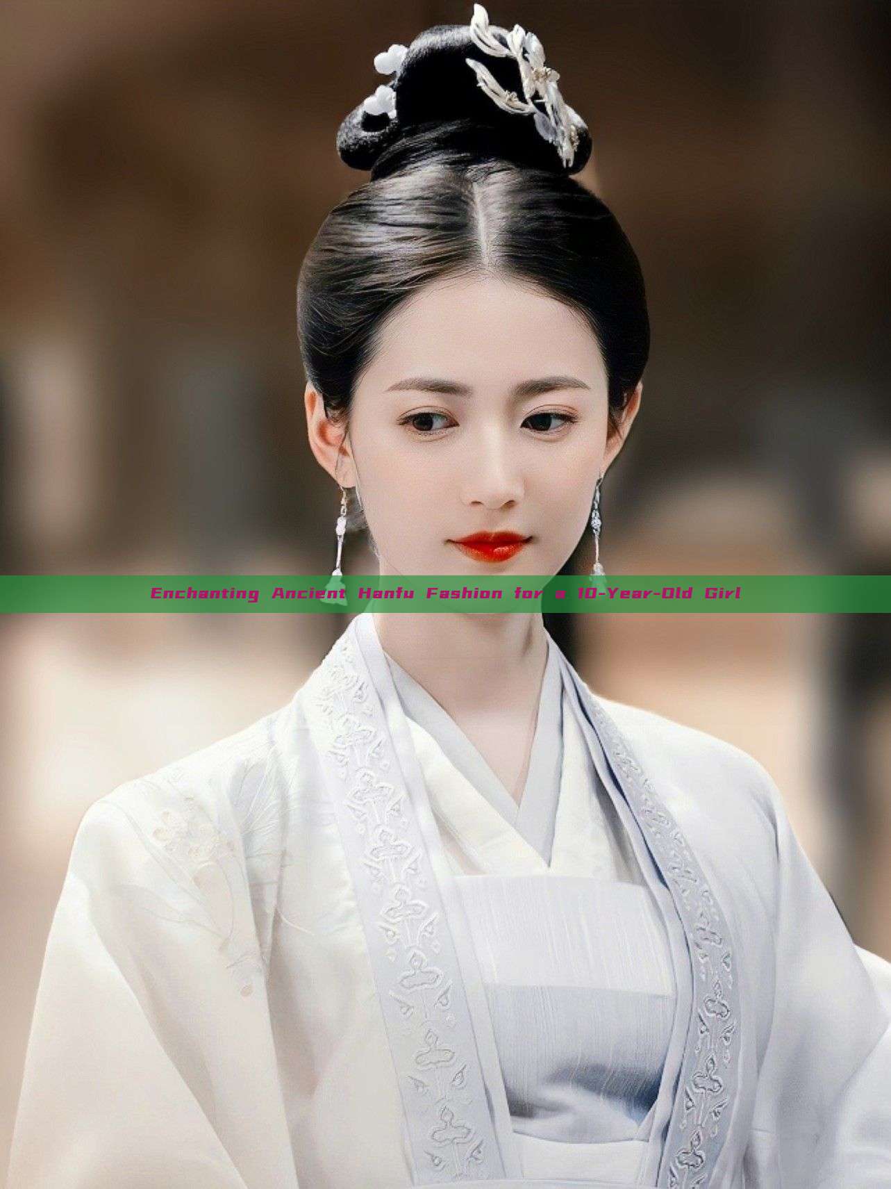 Enchanting Ancient Hanfu Fashion for a 10-Year-Old Girl
