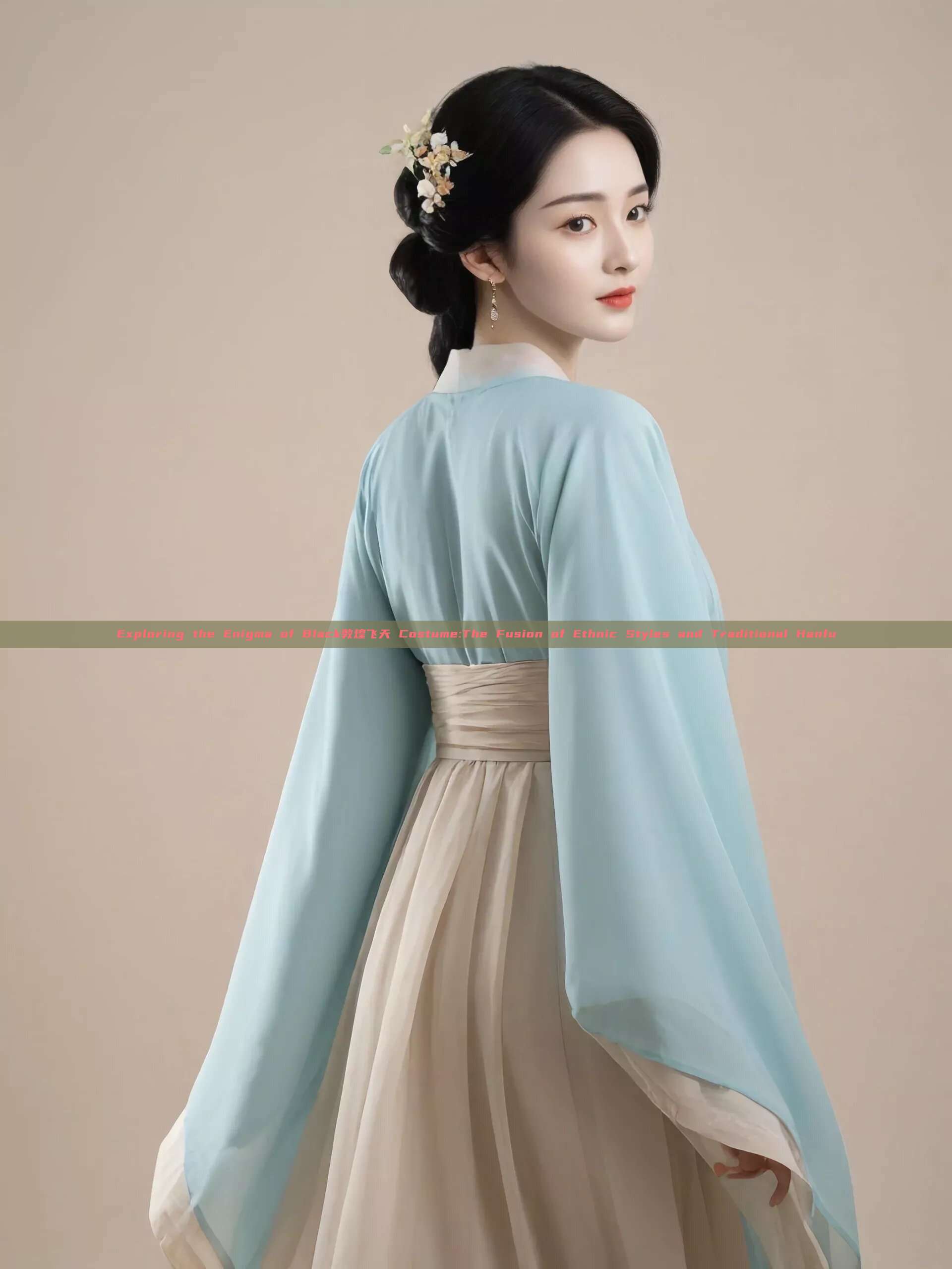 Exploring the Enigma of Black敦煌飞天 Costume:The Fusion of Ethnic Styles and Traditional Hanfu Exploring the Enigma of Black敦煌飞天 Costume:The Fusion of Ethnic Styles and Traditional Hanfu