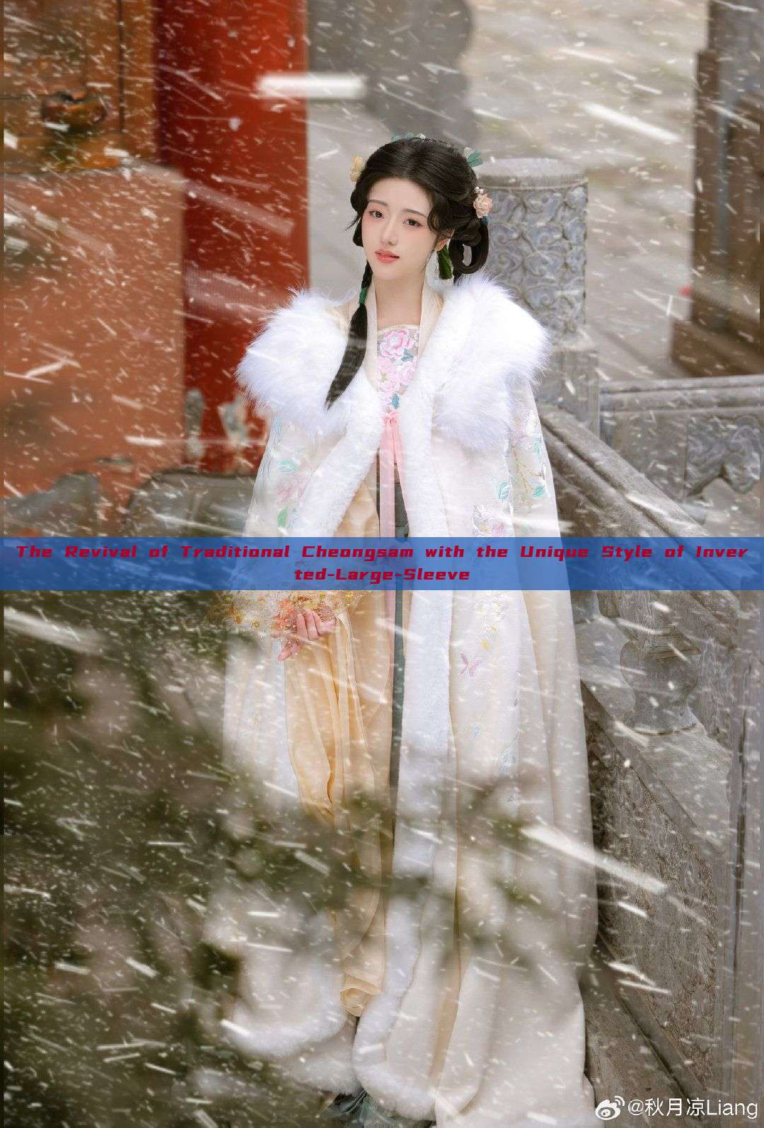 The Revival of Traditional Cheongsam with the Unique Style of Inverted-Large-Sleeve The Revival of Traditional Cheongsam with the Unique Style of Inverted-Large-Sleeve