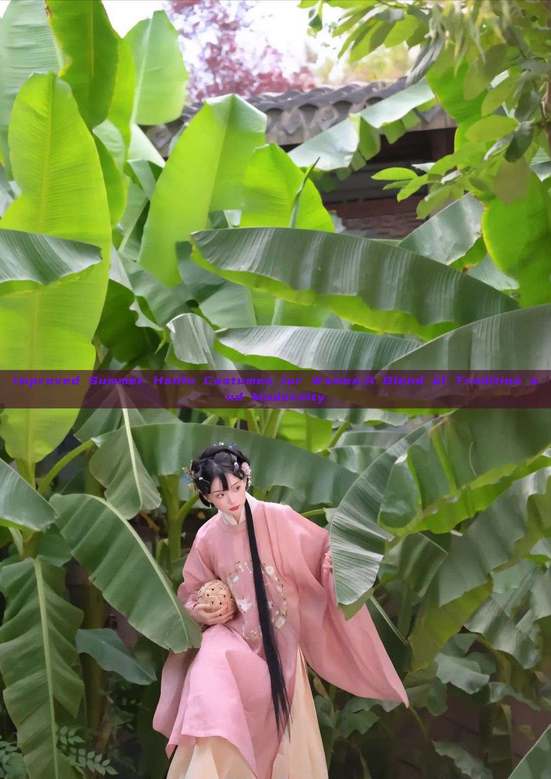 Improved Summer Hanfu Costumes for Women:A Blend of Tradition and Modernity Improved Summer Hanfu Costumes for Women:A Blend of Tradition and Modernity