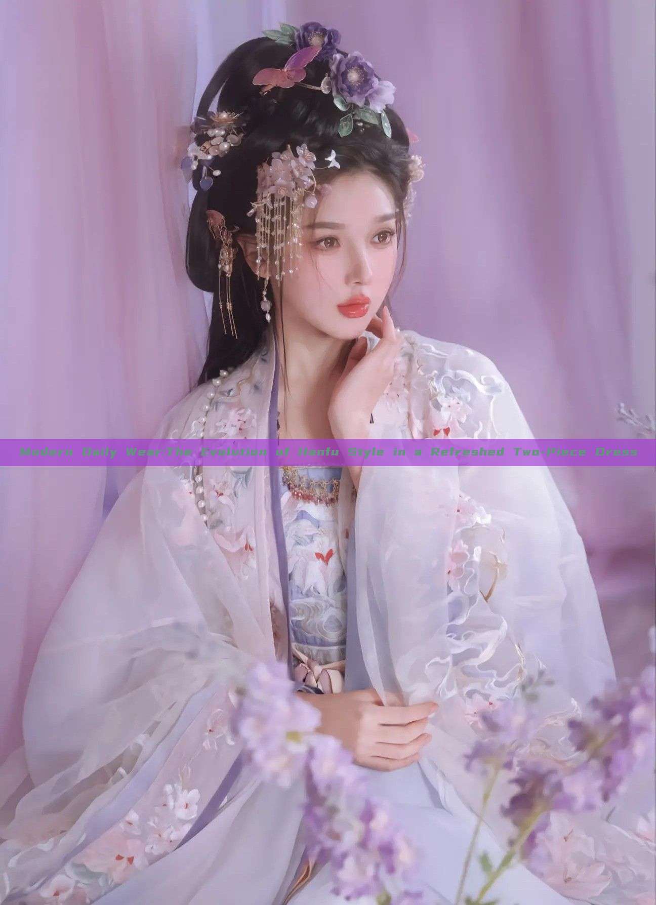 Modern Daily Wear:The Evolution of Hanfu Style in a Refreshed Two-Piece Dress Modern Daily Wear:The Evolution of Hanfu Style in a Refreshed Two-Piece Dress