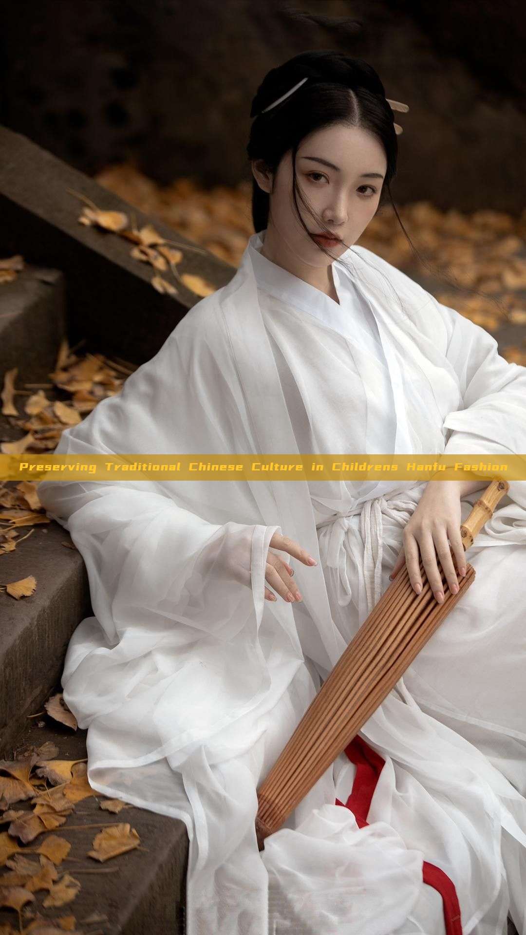 Preserving Traditional Chinese Culture in Childrens Hanfu Fashion Preserving Traditional Chinese Culture in Childrens Hanfu Fashion