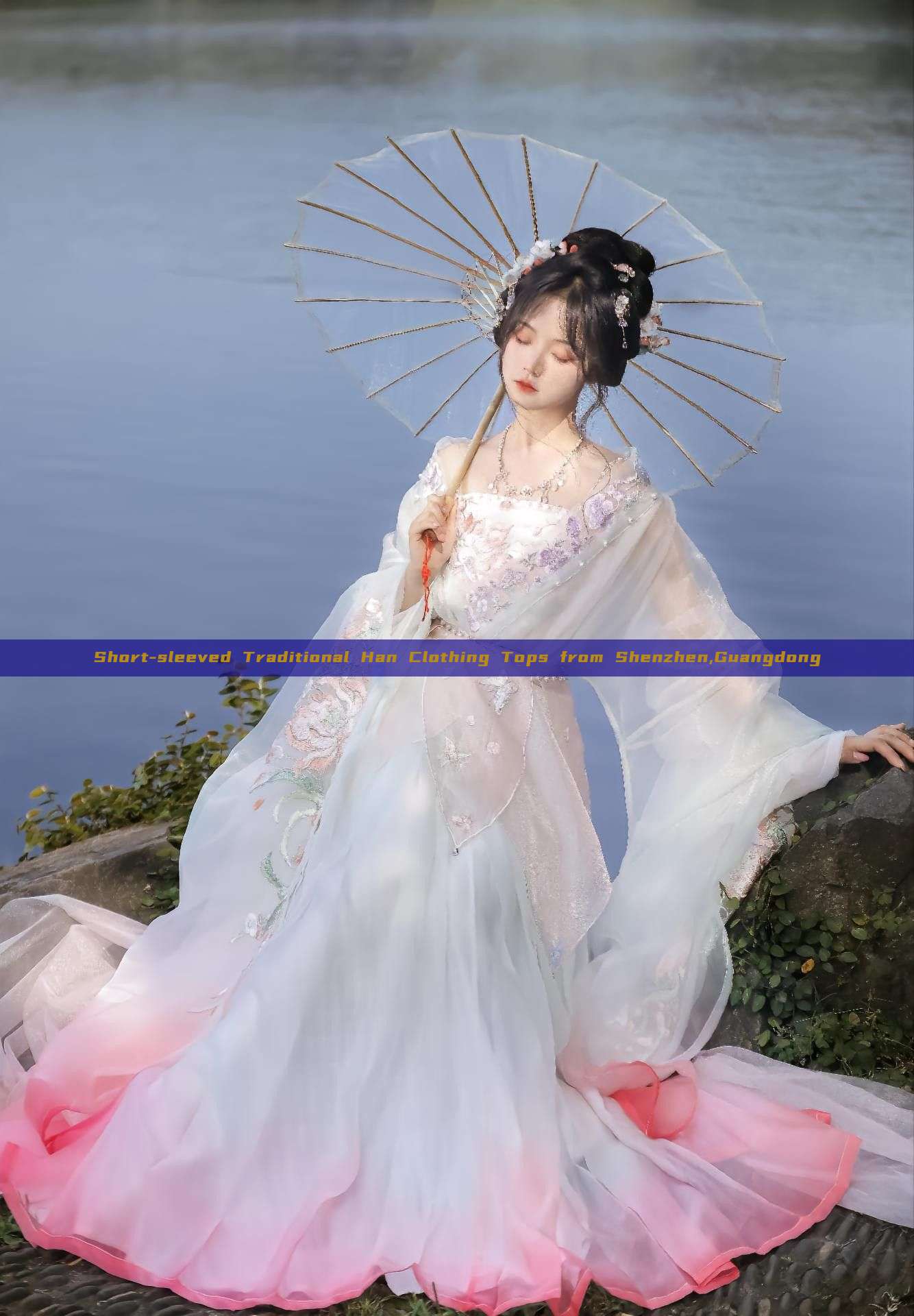 Short-sleeved Traditional Han Clothing Tops from Shenzhen,Guangdong
