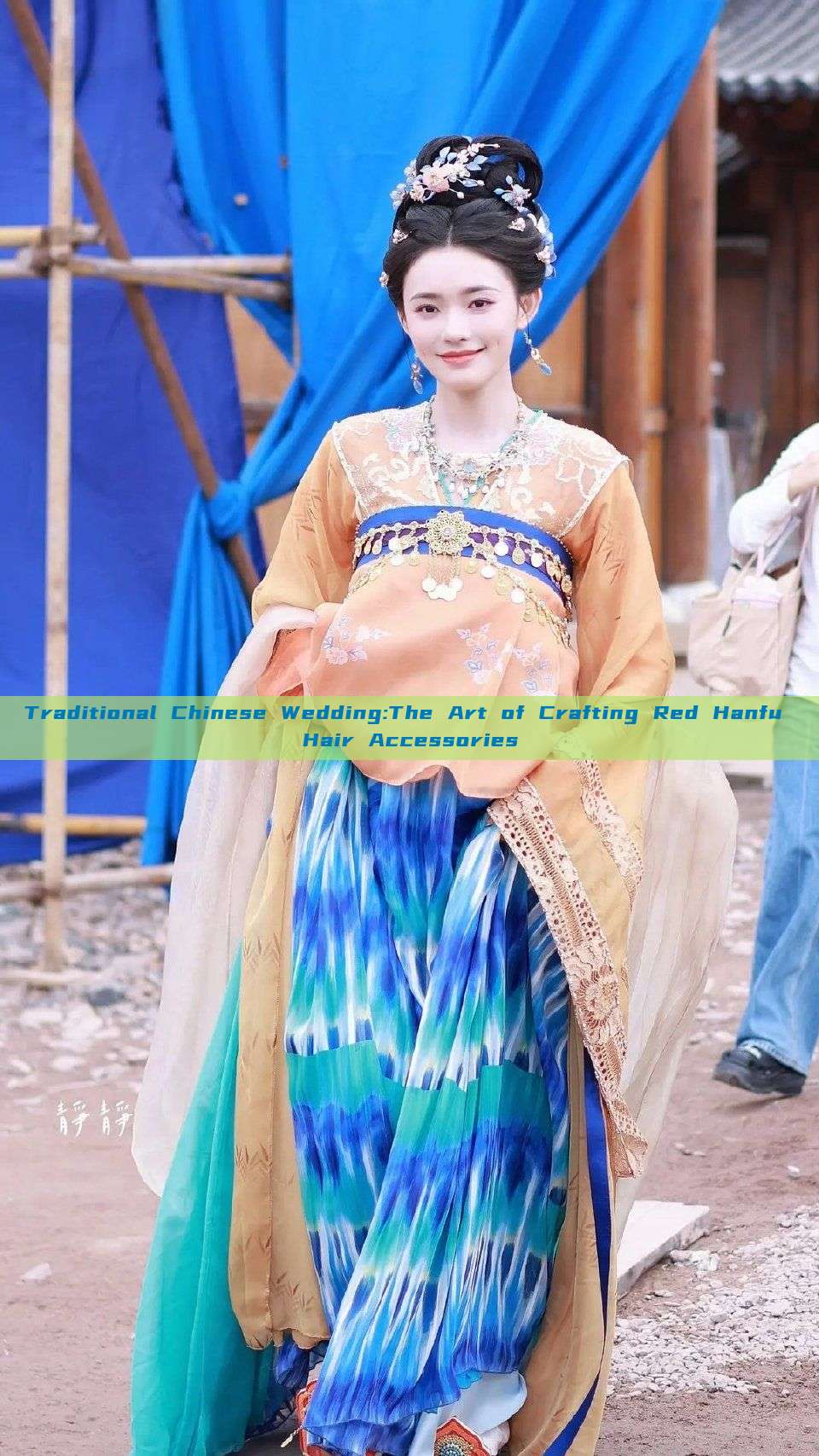 Traditional Chinese Wedding:The Art of Crafting Red Hanfu Hair Accessories