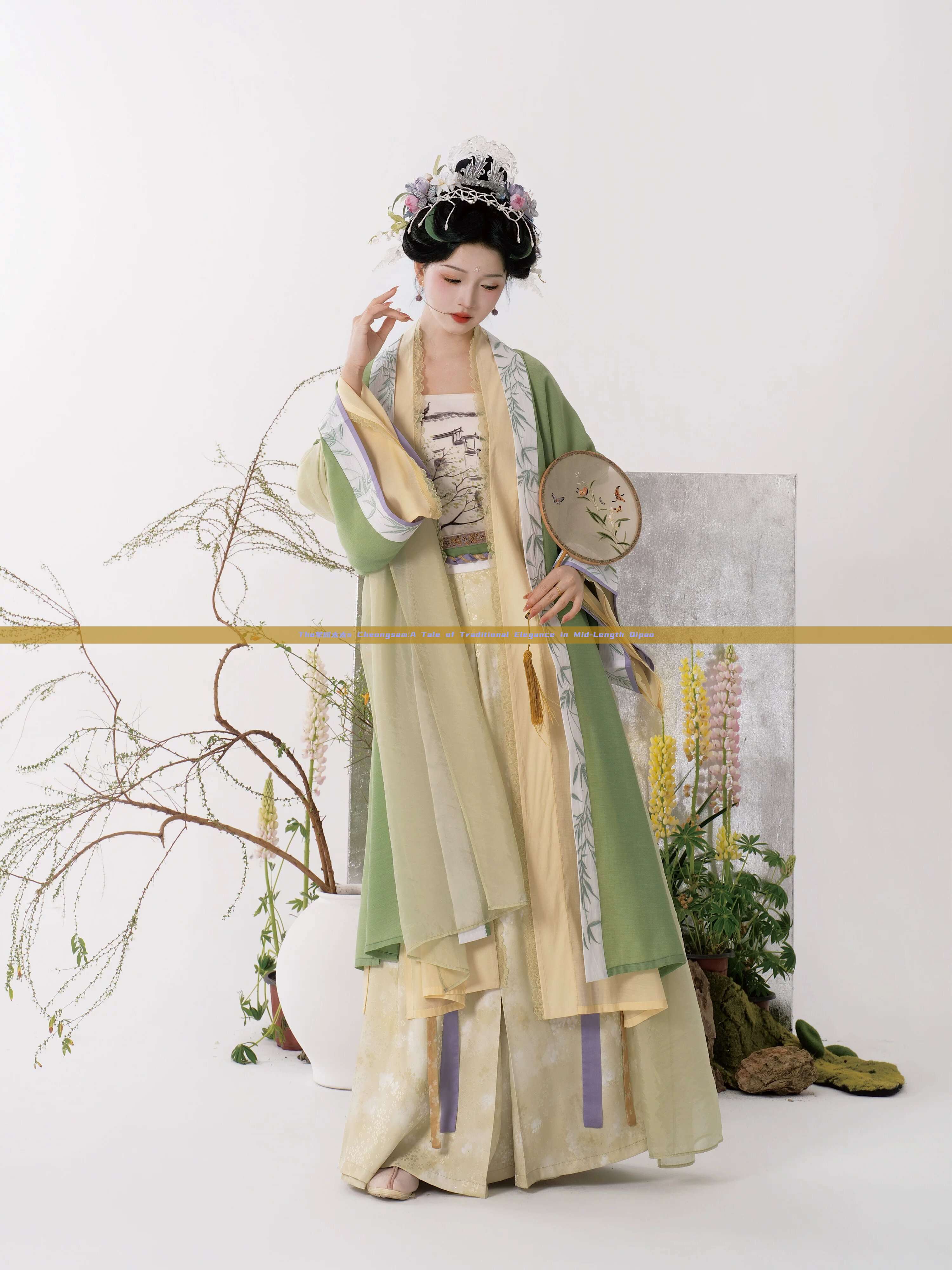 The军阀太太s Cheongsam:A Tale of Traditional Elegance in Mid-Length Qipao