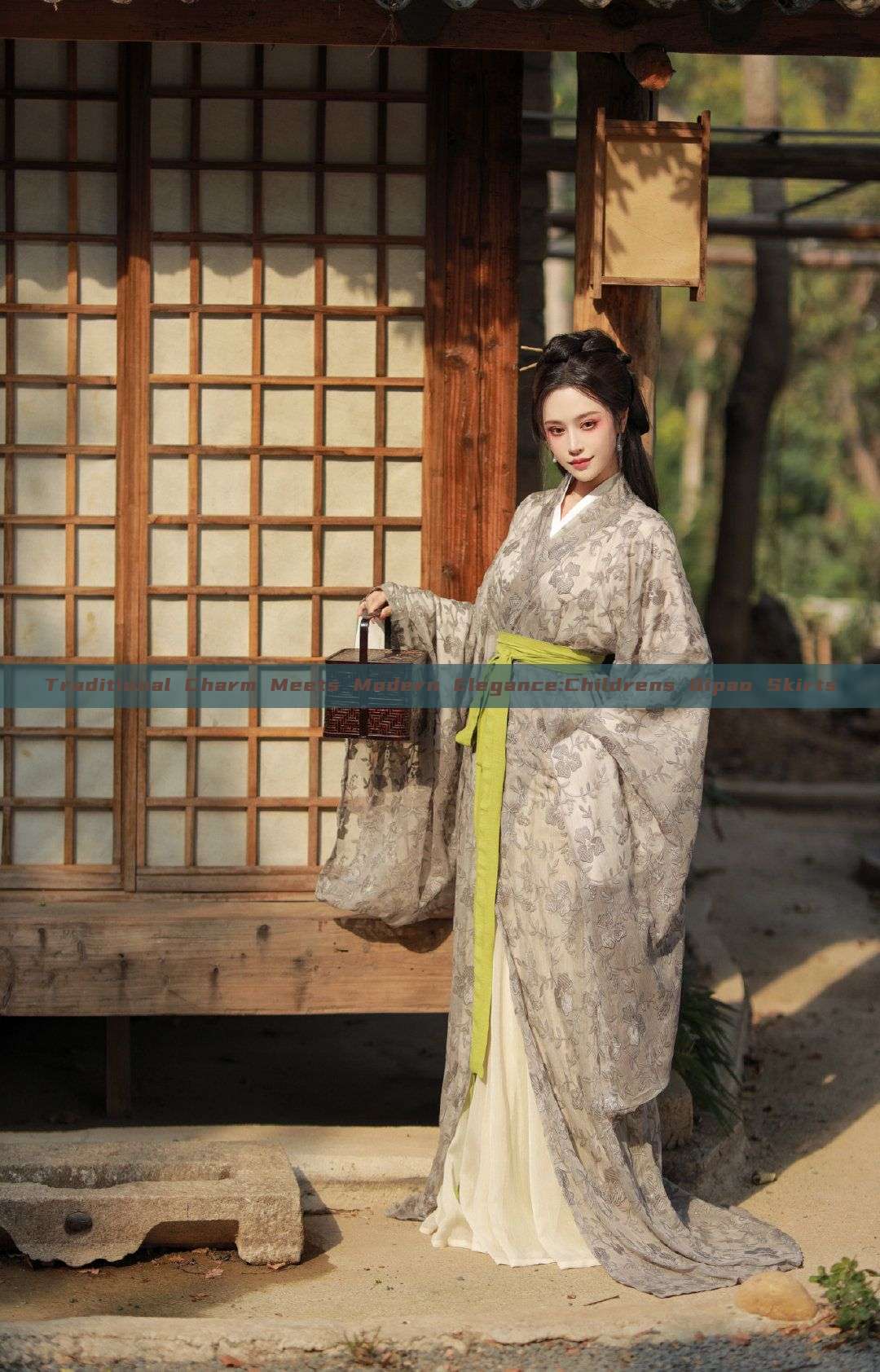 Traditional Charm Meets Modern Elegance:Childrens Qipao Skirts