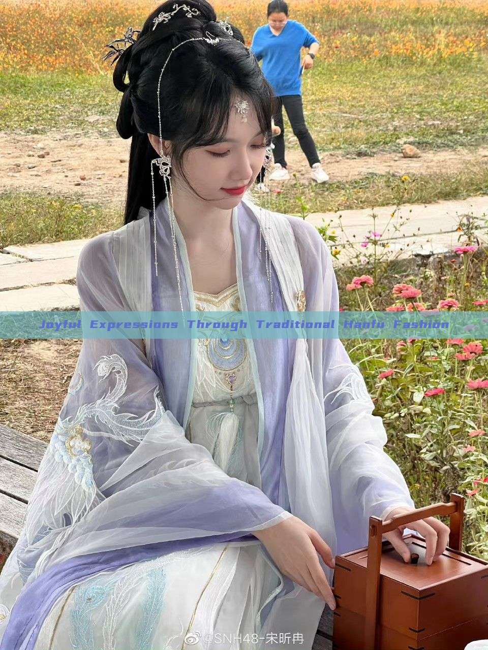 Joyful Expressions Through Traditional Hanfu Fashion