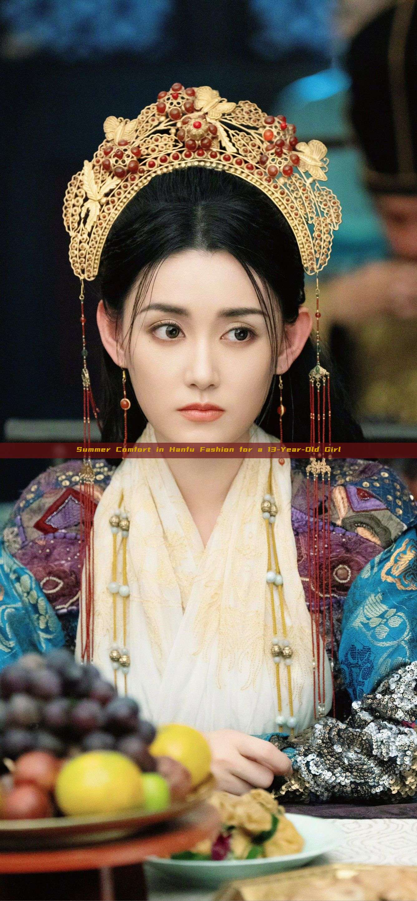 Summer Comfort in Hanfu Fashion for a 13-Year-Old Girl Summer Comfort in Hanfu Fashion for a 13-Year-Old Girl