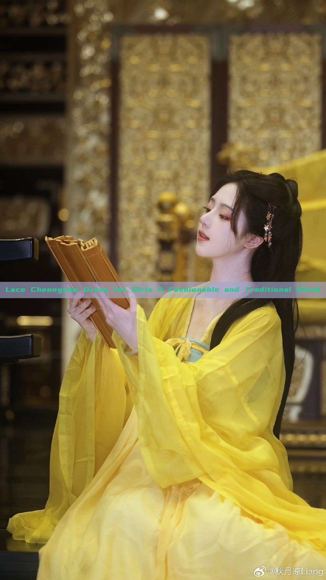 Lace Cheongsam Dress for Girls A Fashionable and Traditional Blend