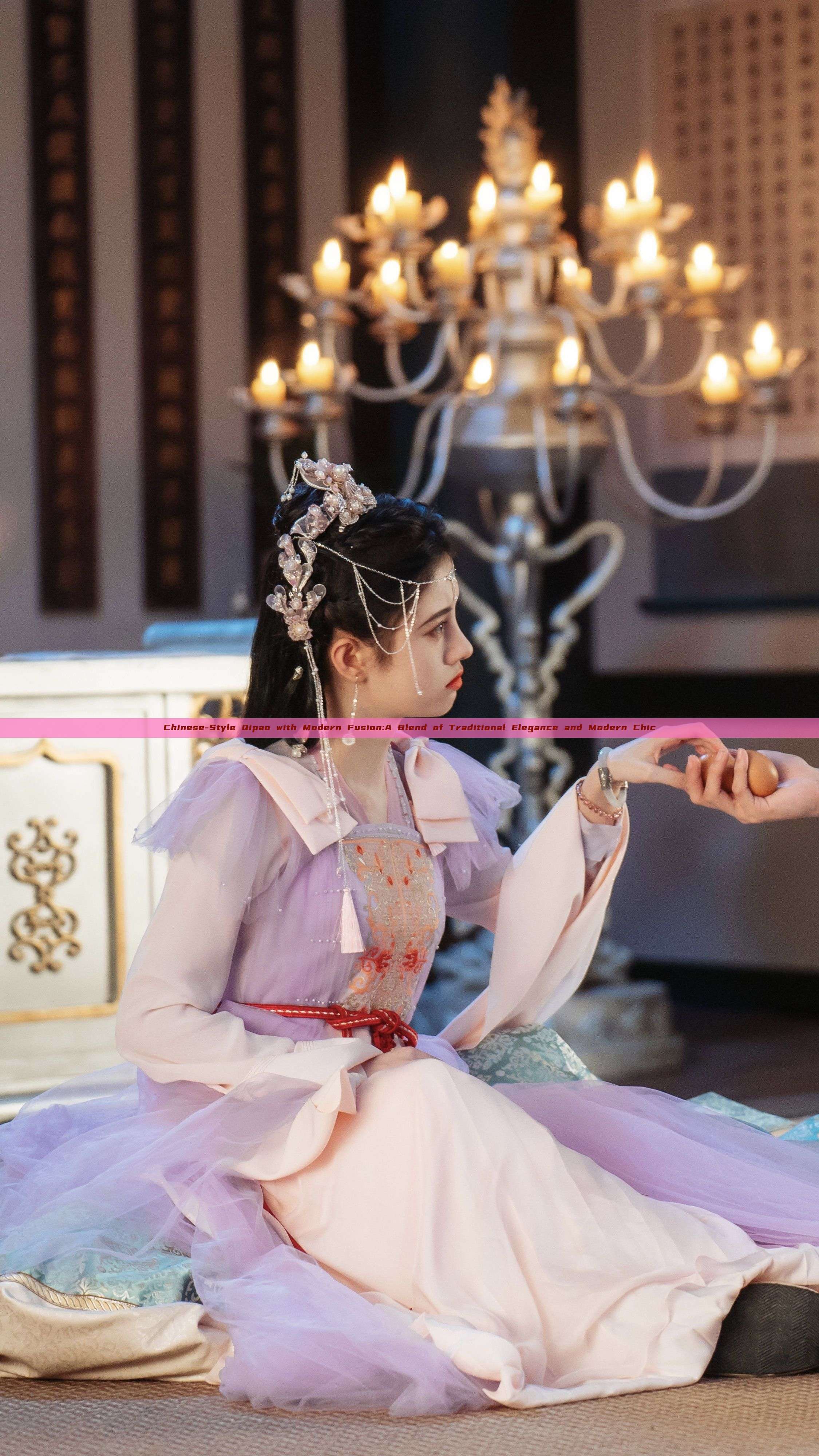 Chinese-Style Qipao with Modern Fusion:A Blend of Traditional Elegance and Modern Chic