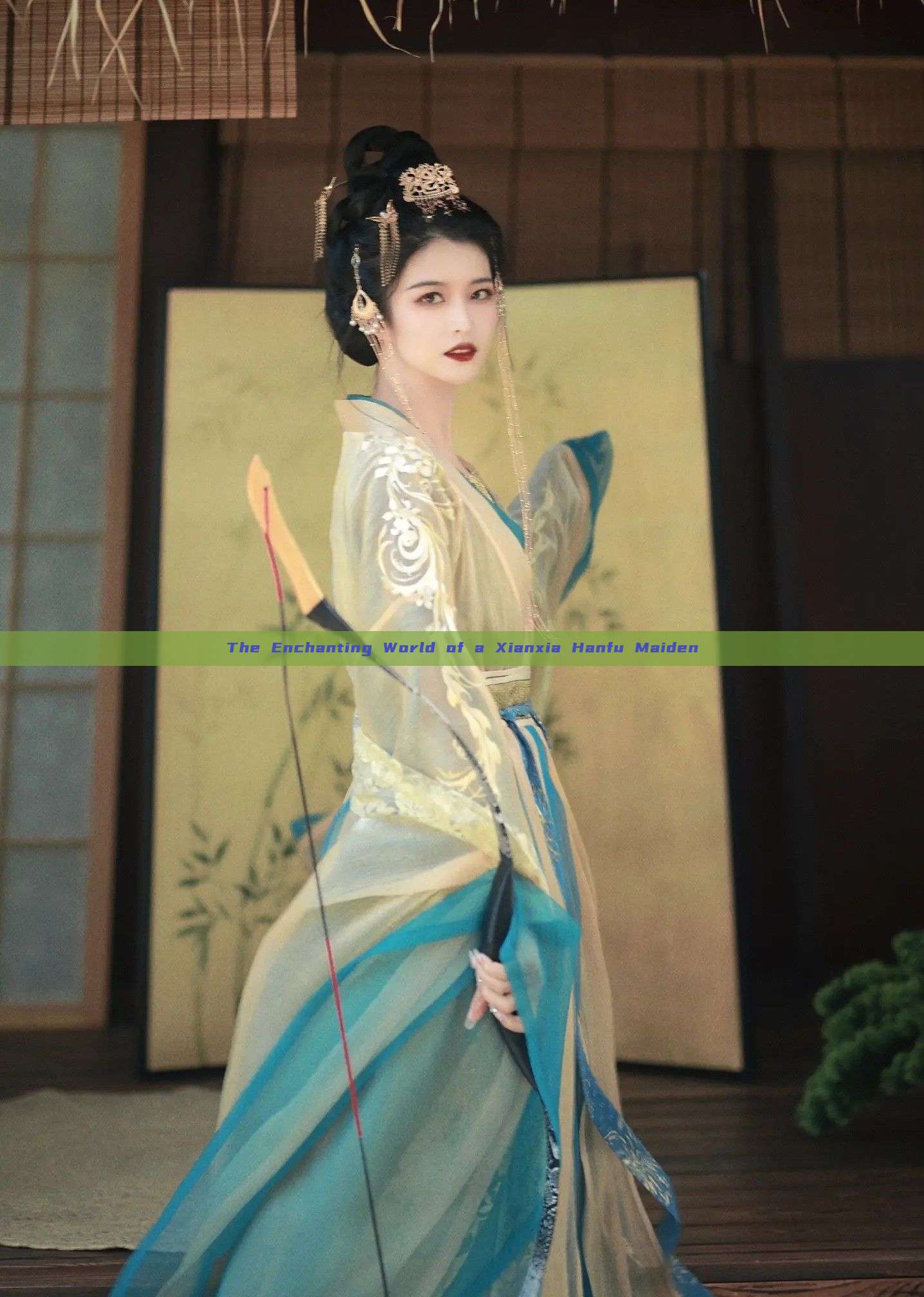 The Enchanting World of a Xianxia Hanfu Maiden