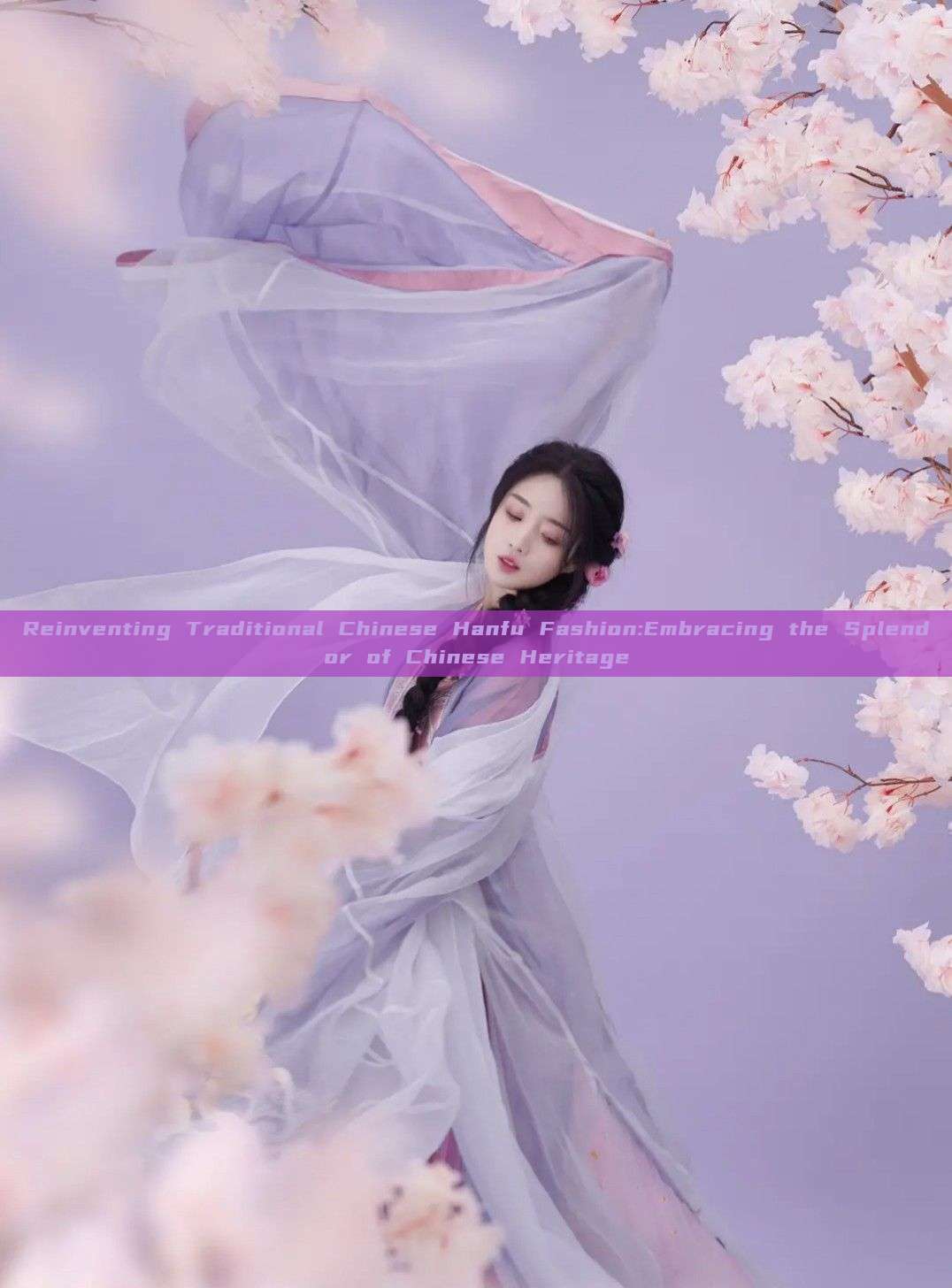 Reinventing Traditional Chinese Hanfu Fashion:Embracing the Splendor of Chinese Heritage Reinventing Traditional Chinese Hanfu Fashion:Embracing the Splendor of Chinese Heritage